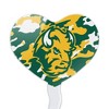 North Dakota State Camo Heart Love Cupcake Picks Toppers Decoration Set of 6 - 2 of 4