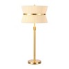 Mika, Table Lamp - 27 Inch Height - TBL4483 - Bleached Natural/Brass - Safavieh - 3 of 4