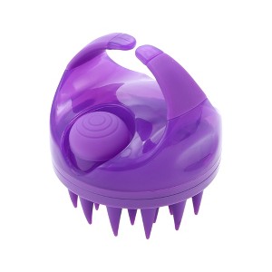 Unique Bargains Round Hair Shampoo Brush 3.78"x3.54" 1 Pc - 1 of 4