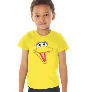 Toddler Boys' Sesame Street Big Bird Head T-Shirt - 1 of 4