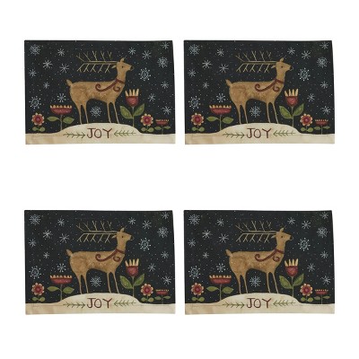 Park Designs Joyful Deer Placemat Set of 4