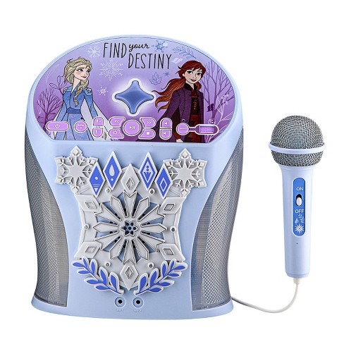 Disney Frozen Ihome Ez Link Bluetooth Karaoke Machine Target