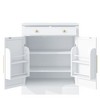 Kumasinova 1Pc Modern Kitchen Pantry Cabinet,28"W Space-Saving Kitchen Sideboard with Door-Mounted Shelves,High-Quality MDF Coffee Bar Cabinet - 2 of 4