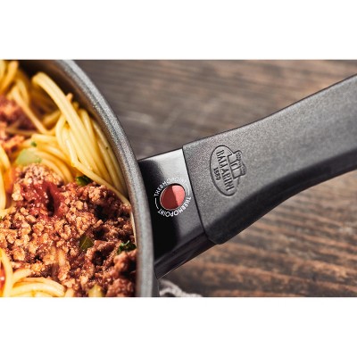 Avola Black Aluminum Nonstick Fry Pan Set, 2 Pieces