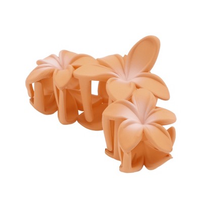 Unique Bargains Women's Classic Flower Hair Clips 3.54"x2.17"x2.09" 1 Pc