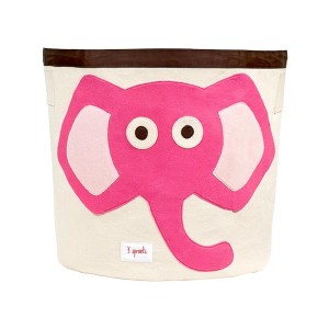 3 Sprouts Kids Storage Basket - Elephant - 1 of 3