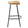 Modway Concord Backless Wood Counter Stools - Set of 2 - 3 of 4