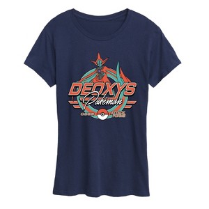 Women's - Pokémon - Deoxys Racing Short Sleeve Graphic T-Shirt - 1 of 4
