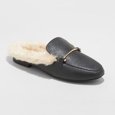 Fur deals mules target