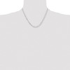 Black Bow Jewelry 5mm Stainless Steel Flat Anchor Chain Necklace - 2 of 4