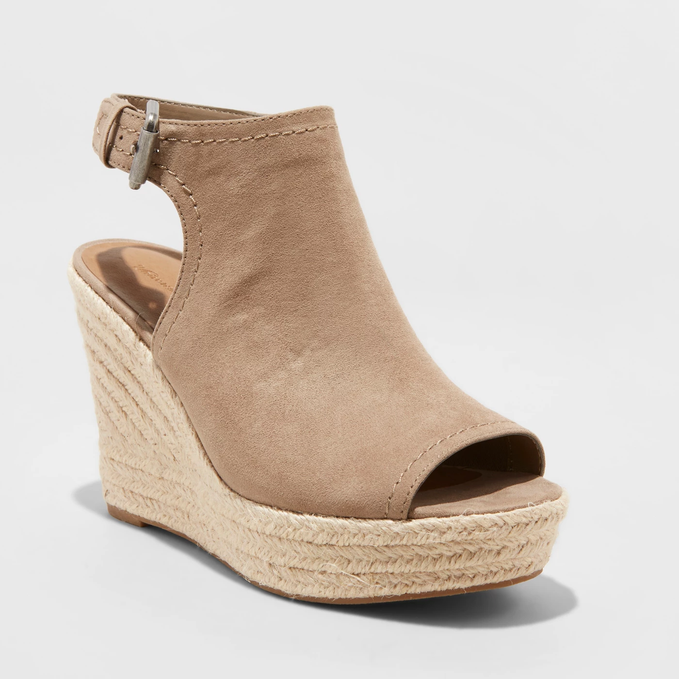 Women's Cayla Microsuede Shield Espadrille Wedge - Universal Threadâ„¢ - image 1 of 3