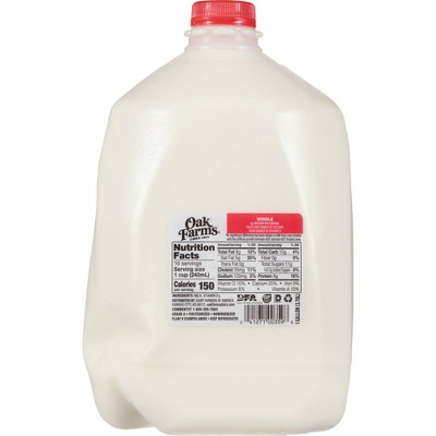 Oak Farms Whole Milk - 1gal