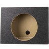 Q Power 10 Inch Single Slim Truck Shallow Sealed Subwoofer Box Sub Enclosure - 2 of 4