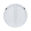 Contemporary Wood Round Frameless Wall Mirror - Olivia & May - 3 of 4