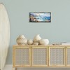 Stupell Industries Blue Toned Beach Edge Floating Frame Canvas Art - 3 of 4