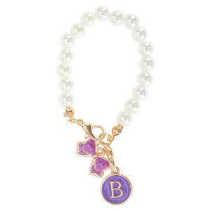 Unique Bargains Pearl Chain Bow Water Cup Pendant 1 Pc - 1 of 4