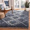 Pro Lux Shag PLX432 Power Loomed Area Rug  - Safavieh - 2 of 4