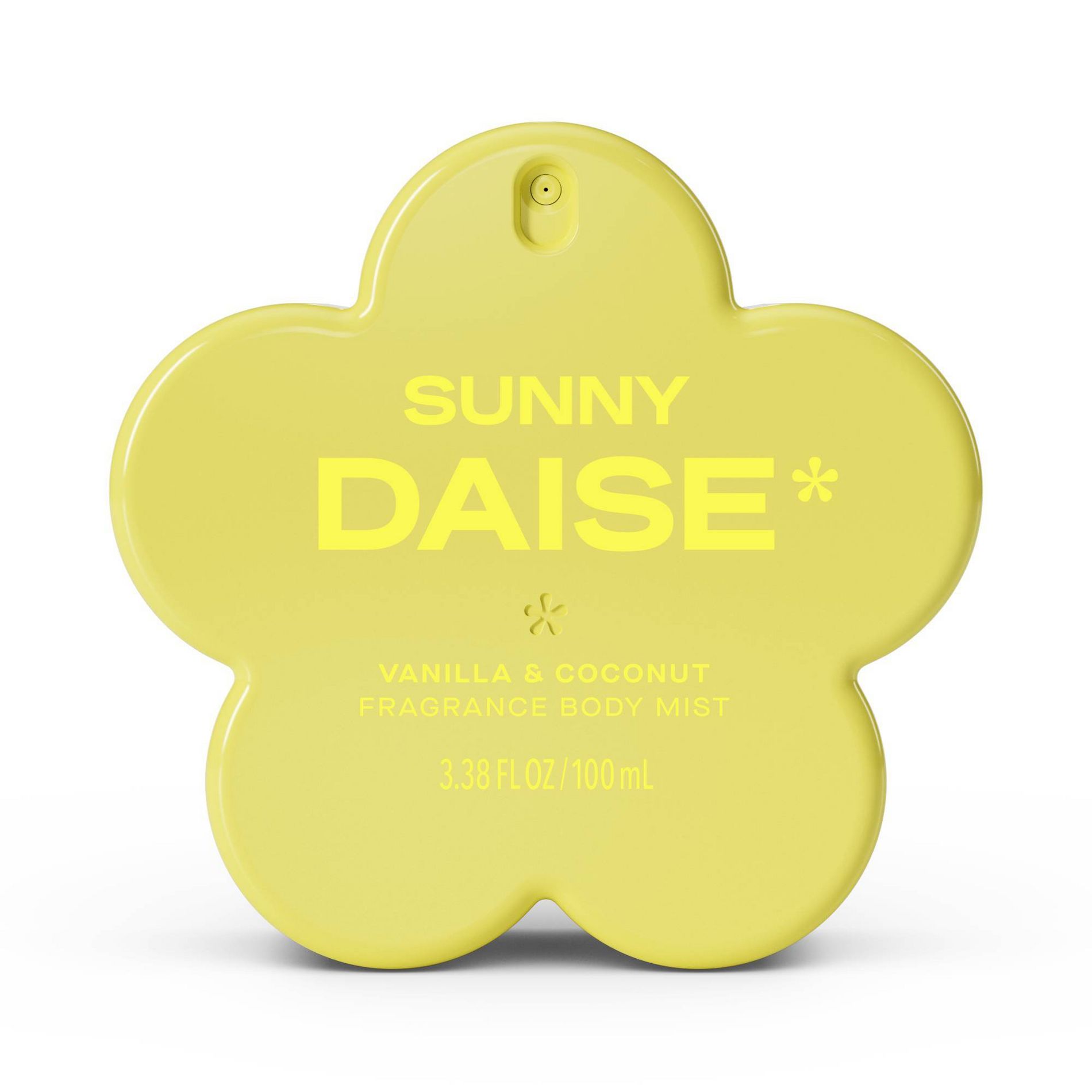 DAISE Fragrance Women's Body Mist - Sunny - 3.38 fl oz: Vanilla, Coconut, 1-Pack