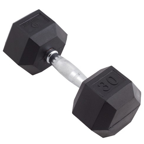 30 lb hex dumbbell hot sale