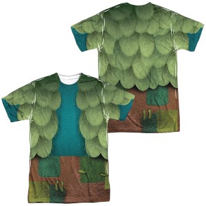 Men's Trolls Branch Costume Tee (Frontback Print) No Hoodies Short Sleeve Costume T-Shirt - 1 of 4