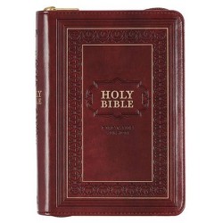 Kjv Holy Bible, Giant Print Full-size Faux Leather W/thumb Index ...