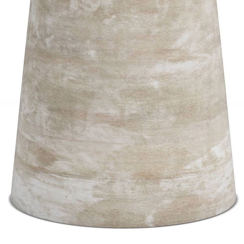 Krentz Accent Table Distressed White Wash - WyndenHall, 5 of 8