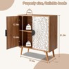 Karl Home Carved 31.5in.H Dining Sideboard and Buffet Bohemian Style Cabinet - 2 of 4