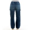 Derek Heart Womens Mid Rise, Relaxed Jeans with Rhinestones - 4 of 4