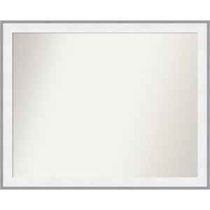 Amanti Art Maya Non-Beveled Framed Bathroom Vanity Wall Mirror - 1 of 4