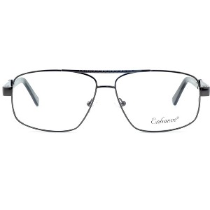 Enhance Optical Designer Reading Glasses EN3903-BLK-49 mm Black Crystal Cateye - 1 of 3