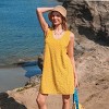 Women's Delight Yellow Cover-Up Mini Dress - Cupshe - 3 of 3