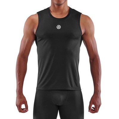 SKINS SERIES-3 Men's Premium Compression Tank Top-50+ UPF, Moisture-Wicking for Running, Pickleballl & Basketball
