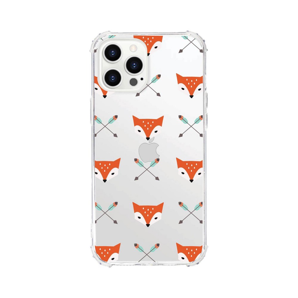 OTM Essentials iPhone 13 Pro Max Tough Edge Animals Clear Case - Mr. Fox