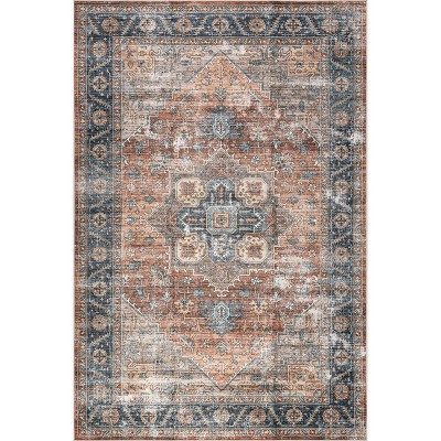 nuLOOM Purnima SplashGuard Waterproof Machine Washable Area Rug