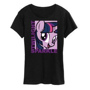 Women's - My Little Pony - Character Block Twilight Sparkle Short Sleeve Graphic T-Shirt - 1 of 4