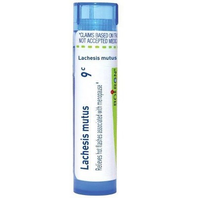 Lachesis Mutus 9C by Boiron Homeopathic Single Medicine For Personal Care  -  80 Pellet