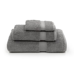 Linum Home Textiles 100% Turkish Cotton Sinemis Terry 3 Piece Towel Set - 1 of 2
