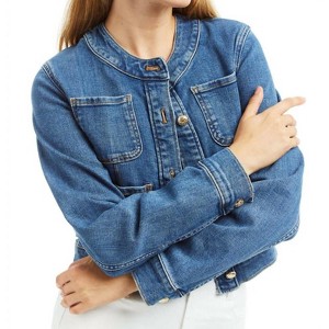 Women's Coco Patch Denim Jacket - tractr - 1 of 3
