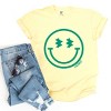 Simply Sage Market S.W.Smiley Smiley Face Outline Puff Print Garment Dyed Tee - 3 of 4