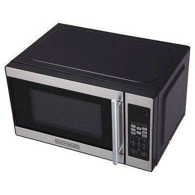 BLACK+DECKER 0.7 cu ft 700W Microwave Oven - Black - EM720CPN-P