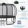 BestParts 16FT Trampoline with Upgraded ArcPole, Safety Net, Basketball Board & 12 Ground Stakes for Outdoor Play - 3 of 4