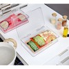 iDesign Stackable Hinged-Lid Pantry Storage Box - Set of 4 - Clear - 3 of 4