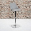 Emma and Oliver Contemporary Adjustable Height Barstool - 2 of 4