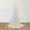 Northlight Pre-Lit Medium Rockport White Pine Artificial Christmas Tree - 4' - Clear Lights - 2 of 4