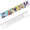 Juvale 12-Pack Dog 3D Plastic Rulers for Kids Students Reward, 3 Assorted Designs - 3 of 4
