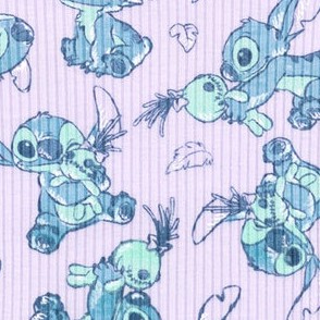 lavender, stitch