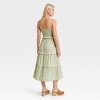 Women's Sleeveless Tiered Dress - Universal Thread™ - image 2 of 3