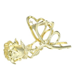 Unique Bargains Women's Metal Hair Claws 4.69"x2.44"x1.02" 1Pc - 1 of 4
