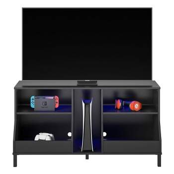 Falcon Youth Gaming TV Stand for TVs up to 50" with LED Lights - NTENSE