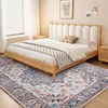 TUYOHW Nordic Style 8x10FT Carpet,Anti-Stain Polyester Silent Rug for Large Living Room & Bedroom,Easy to Clean - 2 of 4